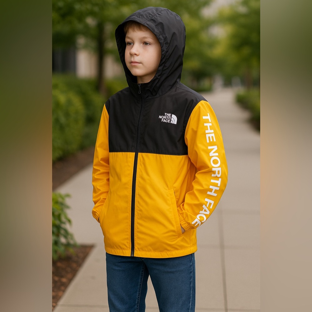 🟡 The North Face Boys Windbreaker Jacket - XL (18/20) 🟡